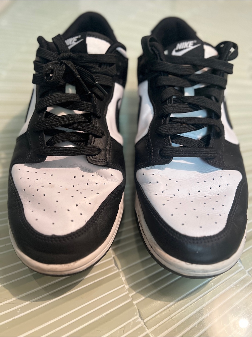 Nike Black and White Low-Top Sneakers